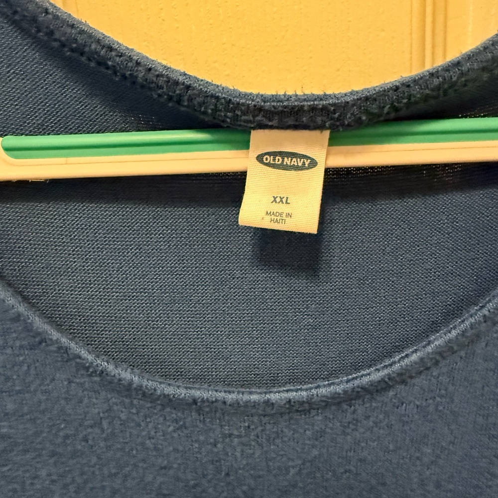 Old Navy Vibrant Blue Long Sleeve Top - Picture 3 of 4